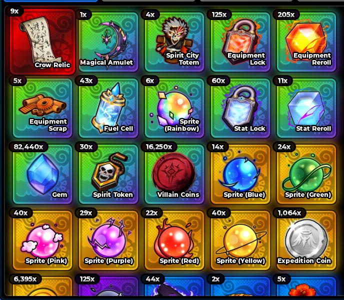 CONTA ANIME EXPEDITIONS MEGUMI ZARAKI YUTA DARK MAGE UNBOND + ITACHI + 5K GEMAS