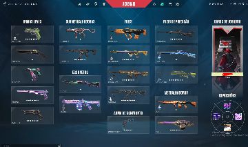 Conta RIOT - Valorant(182 skins)/ League of Legends(837 skins)/TFT (+15k GASTO)