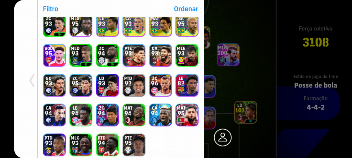 CONTA DE EFOOTBALL BOA PARA JOGAR