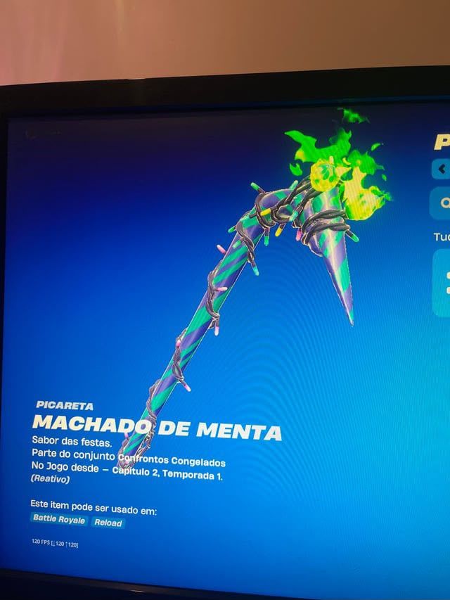 Venda de conta de fortnite