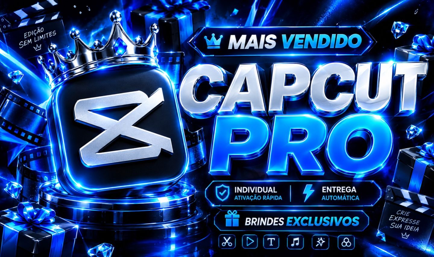 Capcut Pro 30 Dias + Canva pro/ brinde [ Entrega automática]