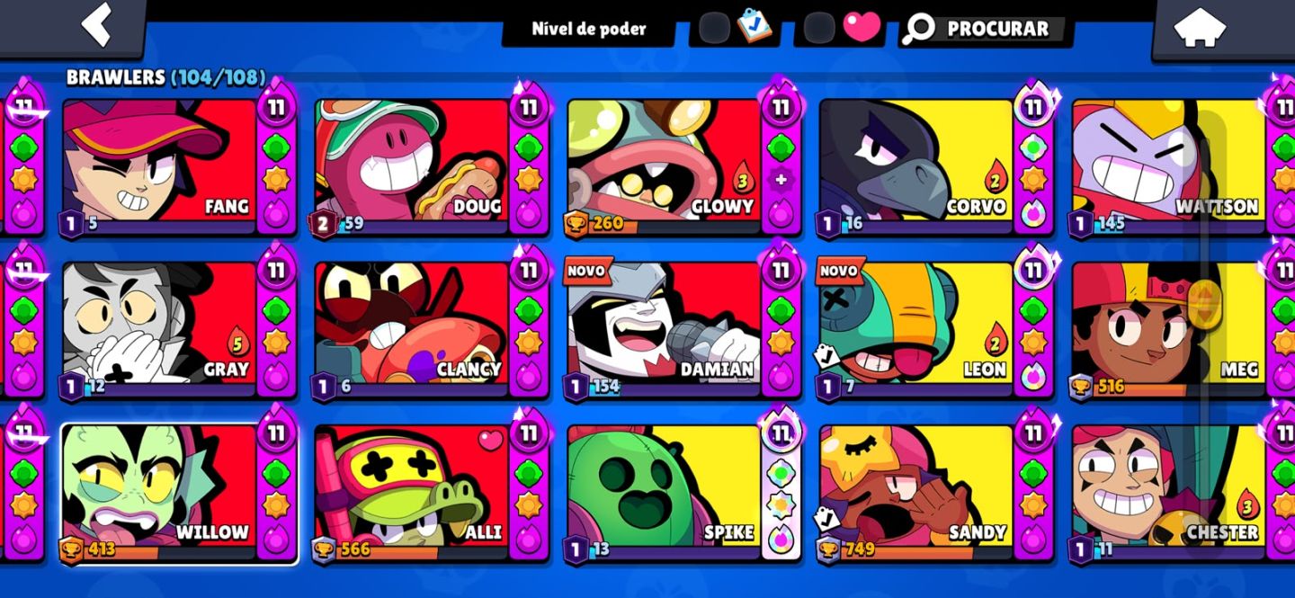 Brawl Stars & Clash Royale -Conta Premium