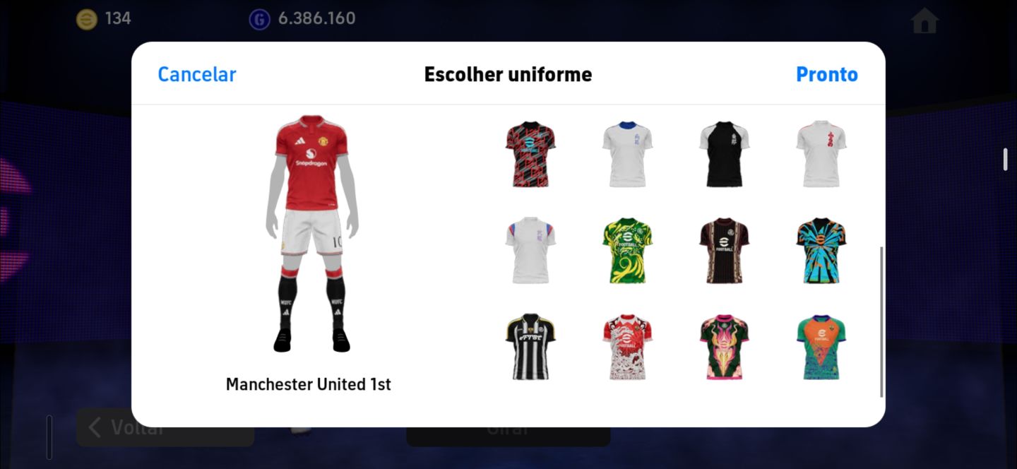 Conta de EFootball full épicos e custo benefício!!