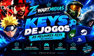 STEAM KEYS DE JOGOS |CHAVES ORIGINAIS|ZWARTMIDIAS| ATIVAS EM SUA CONTA