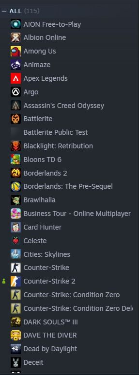 CONTA STEAM LEVEL 50 | 9 ANOS | +100 JOGOS | CS2 COM 2.498 HORAS