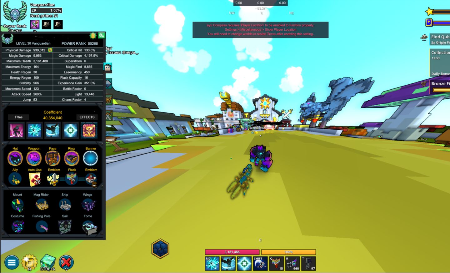 Conta trove endgame - 50k Pr