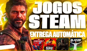 JOGOS PARA PC | CONTAS STEAM OFFLINE | JOGOS STEAM | ENTREGA AUTOMÁTICA + BRINDE