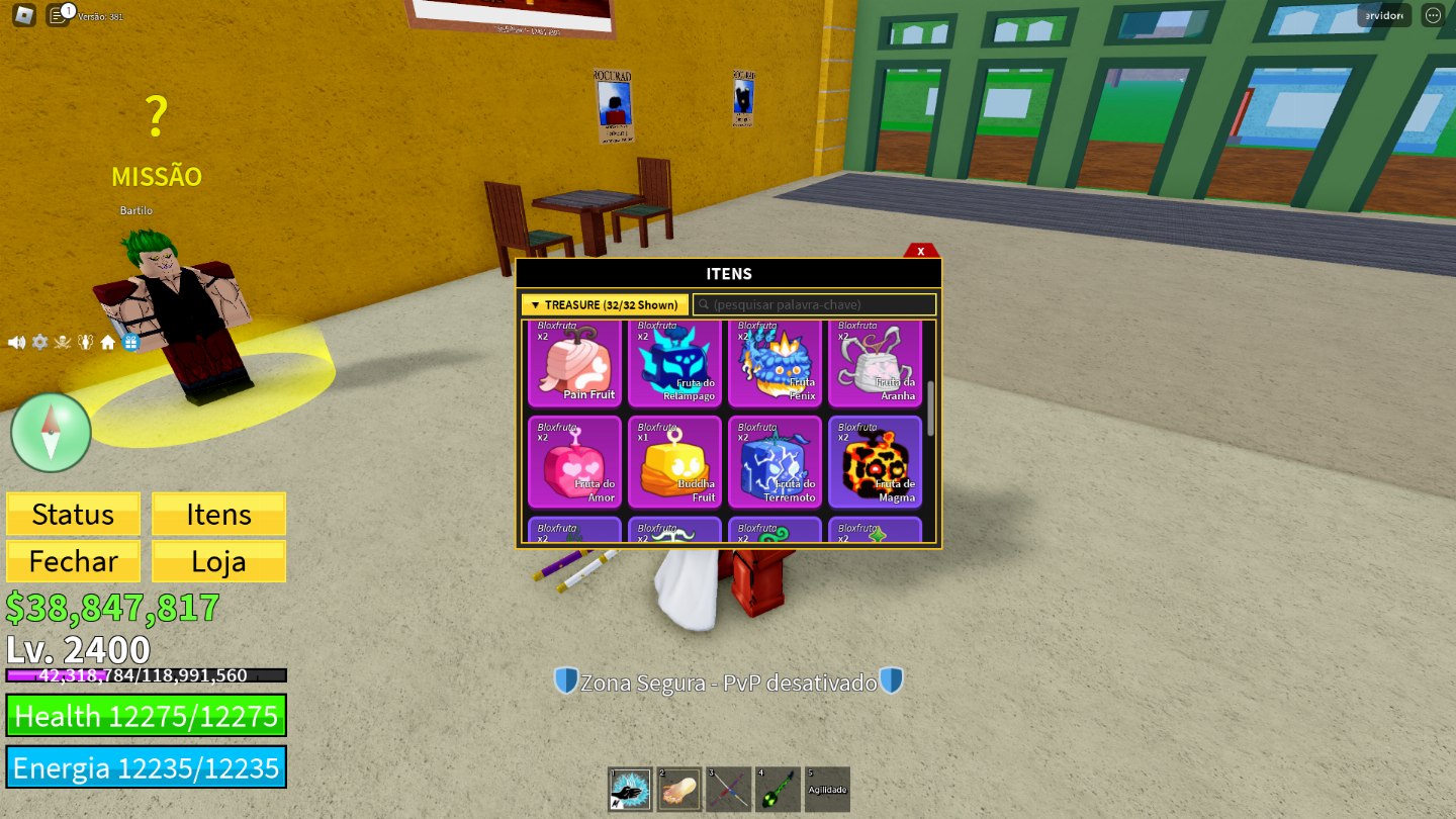 Blox Fruits Frutas para trade /fisica [Leopard e T-rex]