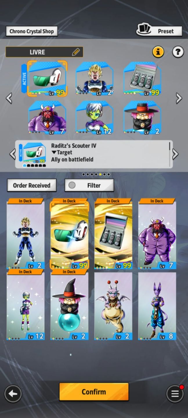 CONTA DRAGON BALL LEGENDS COM VÁRIOS LFS E ULTRAS - ENTREGA IMEDIATA