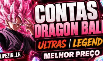 CONTAS DRAGON BALL LEGENDS COM ULTRAS,LEGENDS E CRISTAIS [MEGA PROMO]