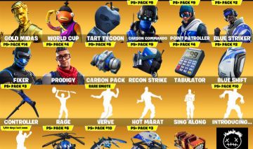 CONTA FORTNITE F.A | WORLD CUP | PASSE MARVEL | GOLD MIDAS | 116 SKIN EXCLUSIVAS