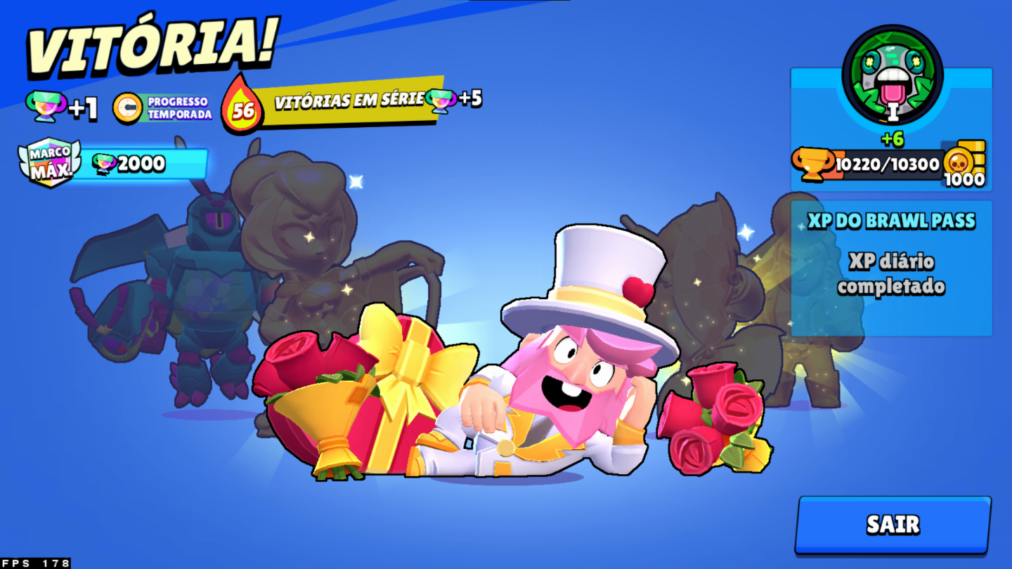 UPO MASTER NA RANKED + TROFÉUS (PRESTÍGIOS 1, 2 E 3) - ELOJOB BRAWL STARS