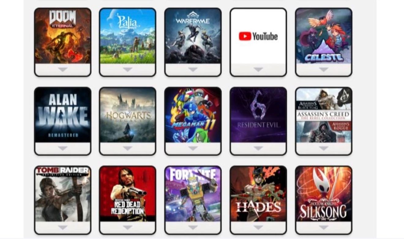 Conta com alguns jogos de nintendo switch