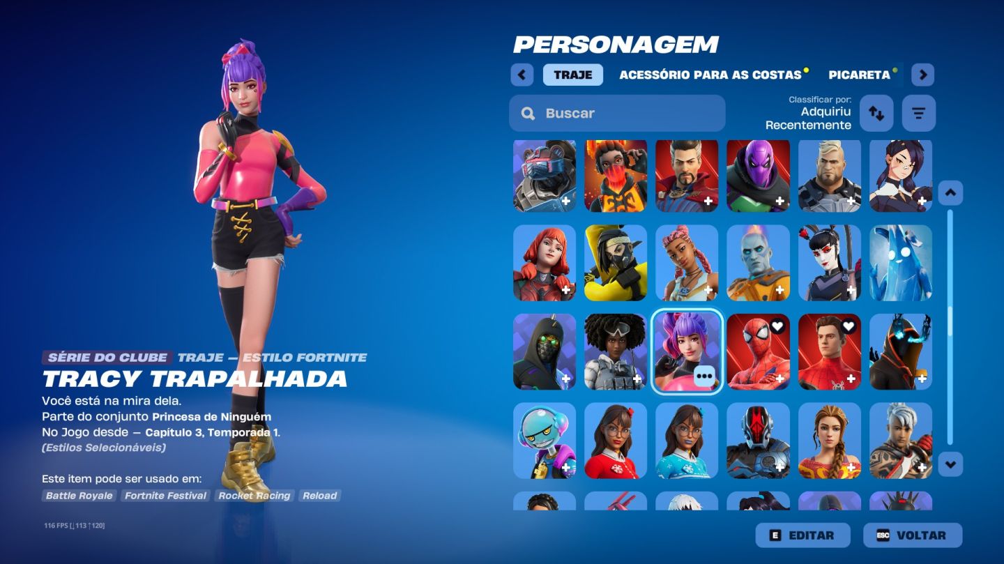 CONTA FORTNITE VARIAS SKINS FULL ACESSO