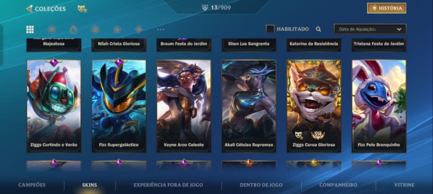 CONTA WILD RIFT COM SKIN TRISTANA PINGU