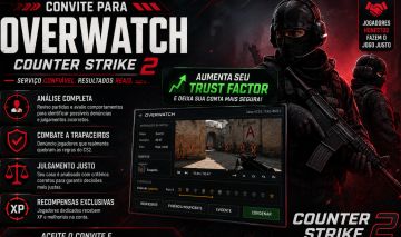 CONVITE PARA OVERWATCH / VACNET COUNTER-STRIKE 2 (CS2)
