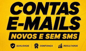 CONTAS E-MAILS NOTLETTERS | ENTREGA AUTOMÁTICA