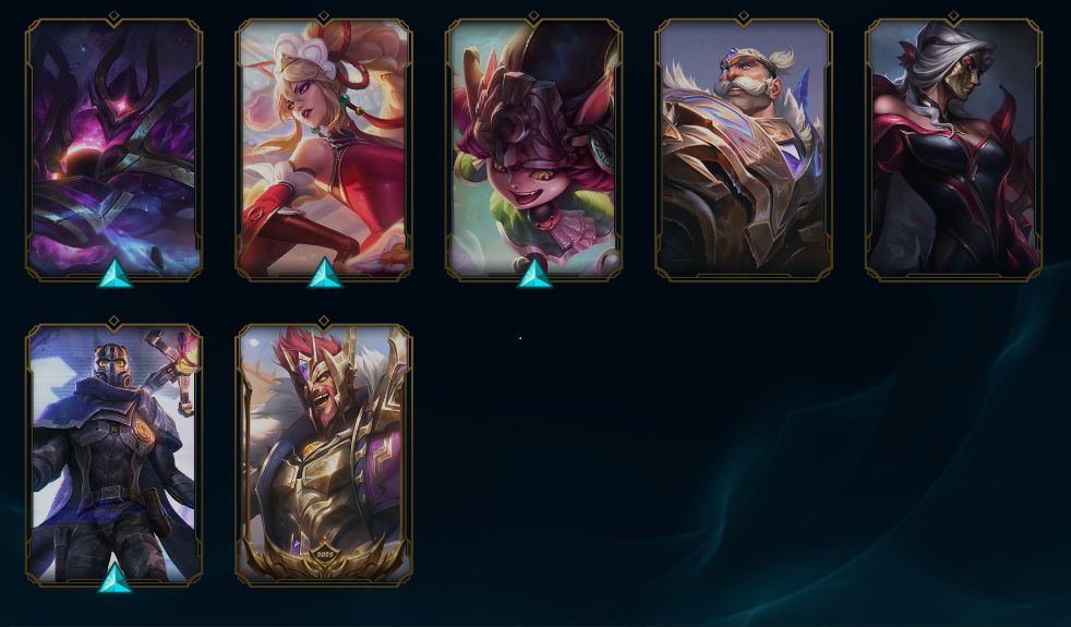 Conta platina 151 skins