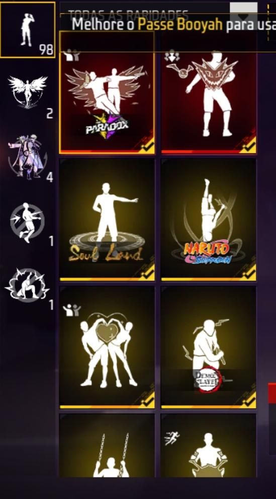 Conta Free fire (PRIME 7)