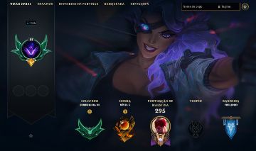 CONTA ESMERALDA 3 COM 47 SKINS / DRAVEN LOCUTOR / NOCTURNE ETERNUM / 7K EA