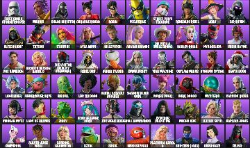 CONTA FORTNITE FA 90 SKINS | CHUN-LI | STARFIRE | ROBIN | SABRINA CARPENTER