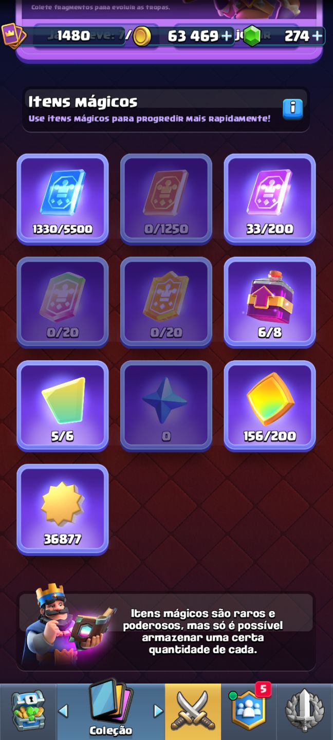 Conta Clash royale 10K+