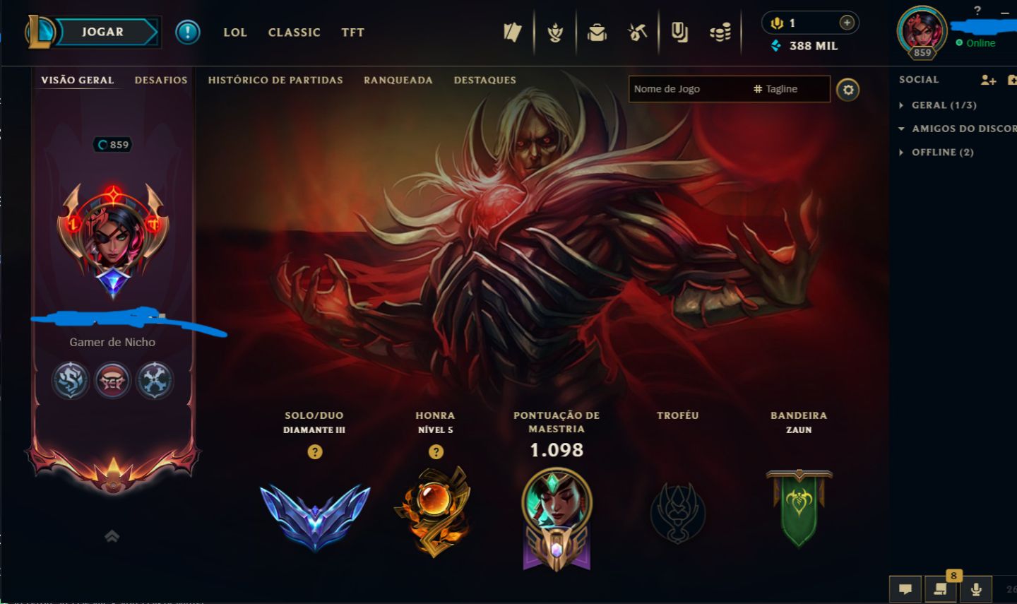 Conta main sup ex mestre FA + detalhes na descrição