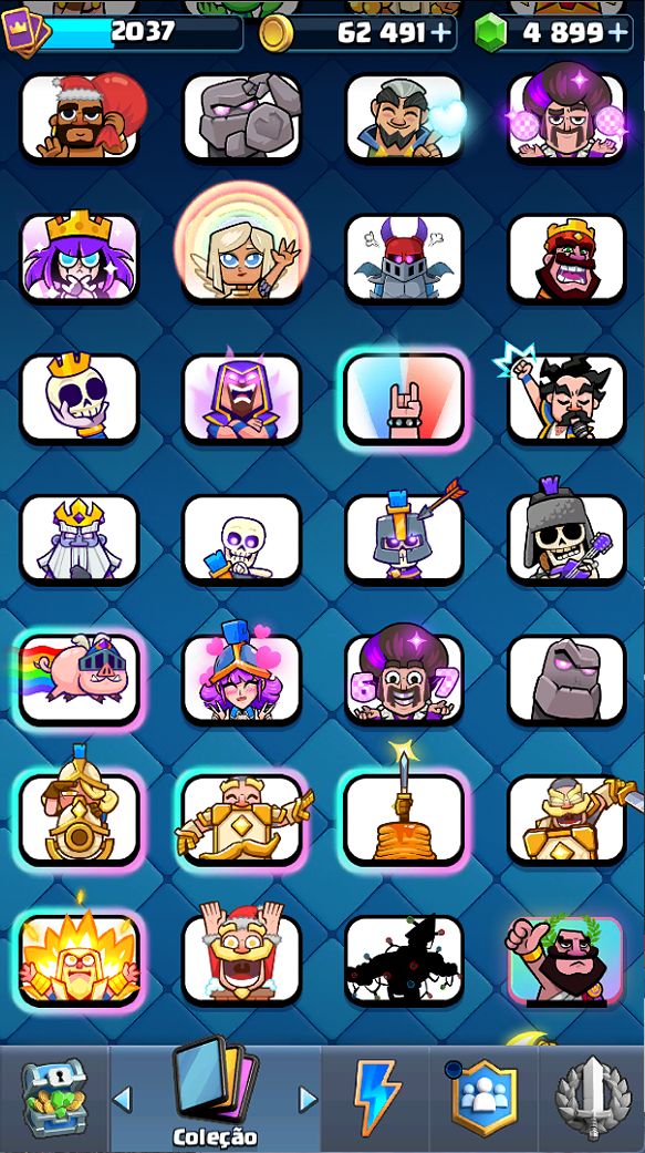 Conta de Clash Royale