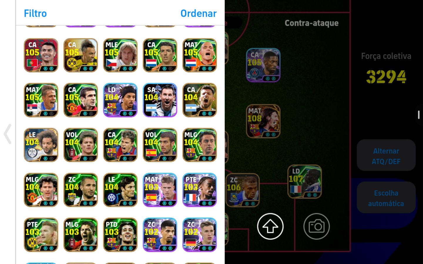 Conta eFootball FULL META | NEYMAR, GULLIT, ETOO e épicos meta
