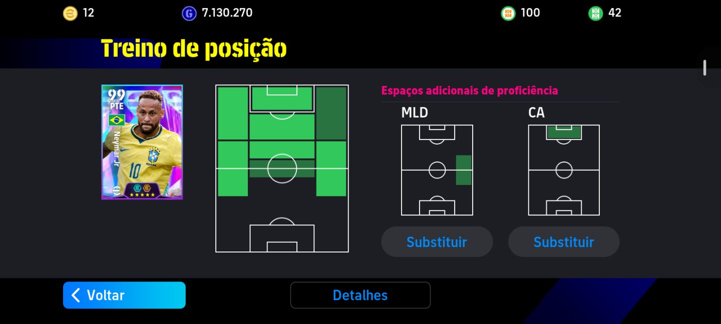 Conta Efootball RARA!! 3245 Força, Neymar blitz, Nesta Novo, Pique Novo, Ent ots