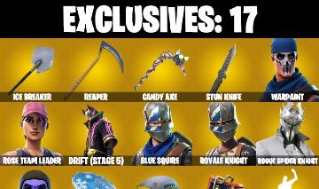CONTA FN COM 115 SKINS-S2 INC-OG SKULL TROOPER-TRYHARD