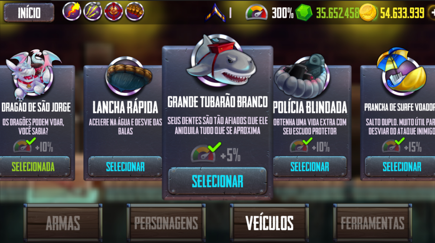 RAMBOAT | CONTAS COM RECURSOS FULL | ANDROID | TOP VENDAS