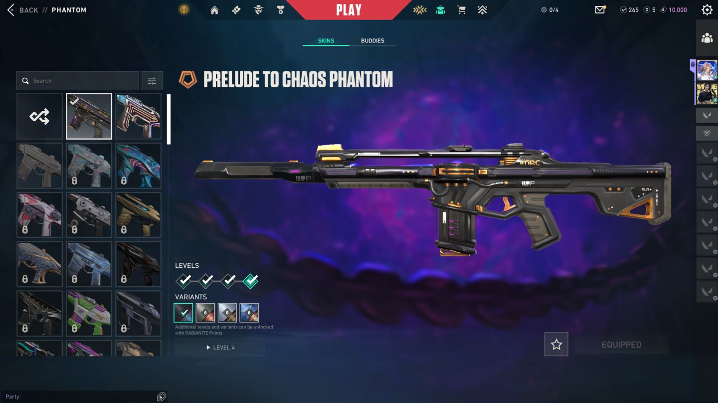 Conta de valorant Peak elo Imortal