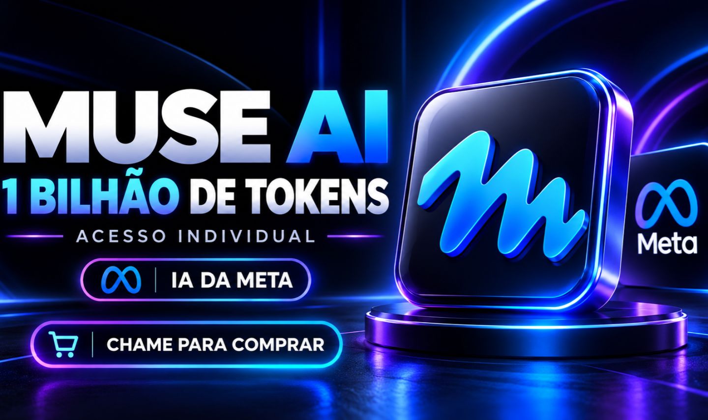 Muse AI | 1 Bilhão de Tokens | Acesso Individua