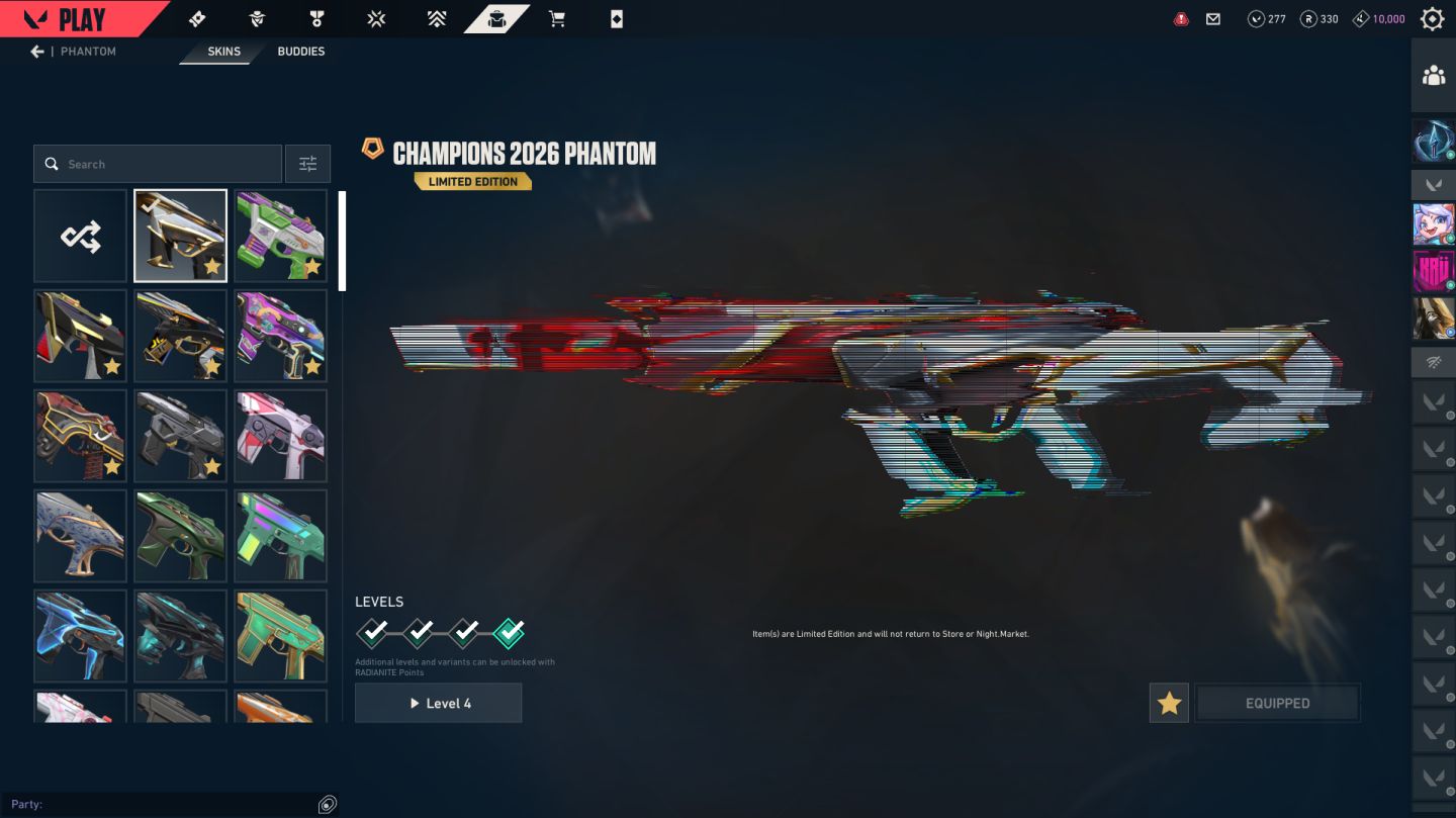 CONTA VALORANT (COM KARAMBIT CHAMPIONS 2021)