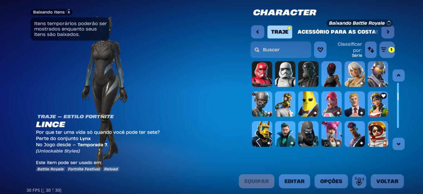 Conta Fortnite OG - 292 skins + Salve o mundo FUNDADOR