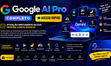 Google Gemini Pro + 5TB Google One Link Oficial | Ativa no Seu Próprio Gmail