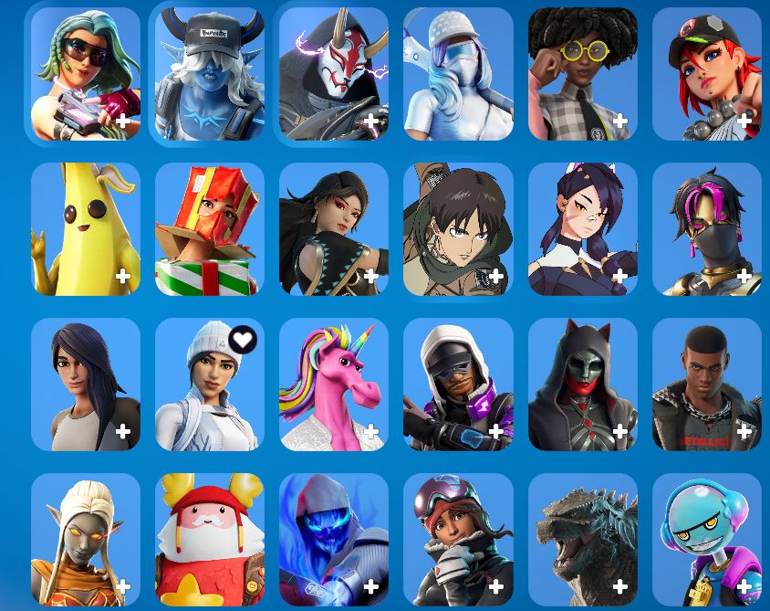 CONTA FORTNITE COMPLETA 354 SKINS