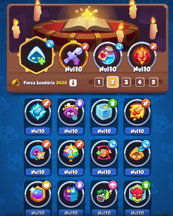 CONTA RUSH ROYALE TOP