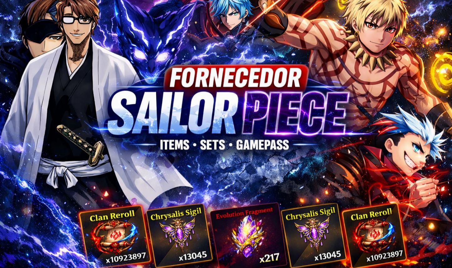 ( SEA2 + GAROU / FRIEREN / YORIICHI + PROMOÇÃO ) SAILOR PIECE - ITENS E SETS