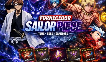 ( SEA2 + GAROU / FRIEREN / YORIICHI + PROMOÇÃO ) SAILOR PIECE - ITENS E SETS