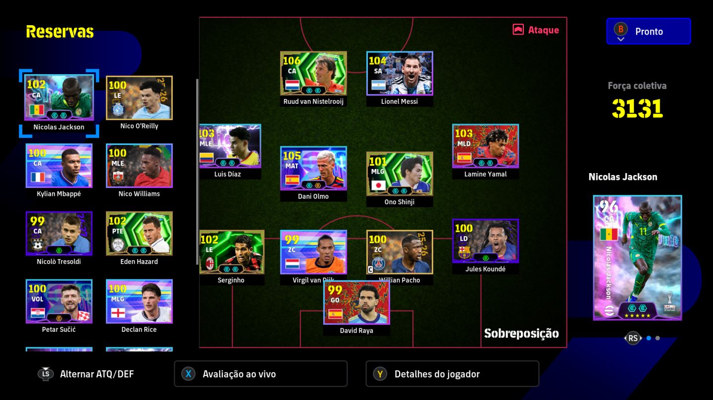 CONTA EFOOTBALL PC- STEAM