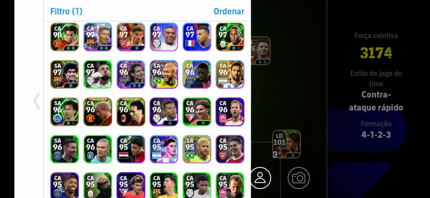 CONTA DE EFOOTBALL A VENDA