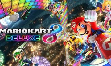 Conta Nintendo com Mario Kart 8 deluxe para Nintendo Switch com vários jogos