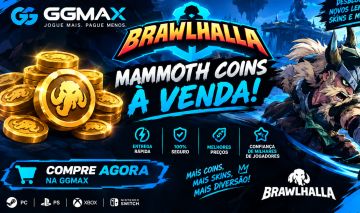 BRAWLHALLA / MAMMOTH COINS MAIS BARATO!