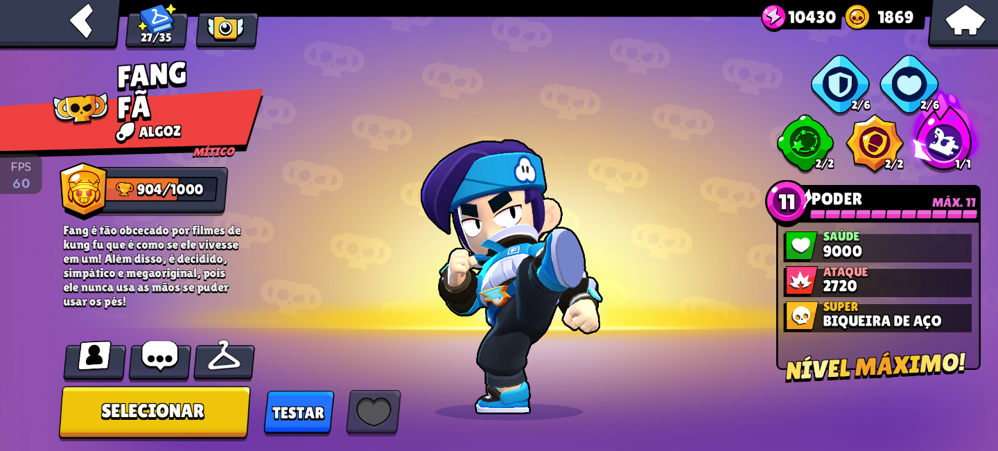Conta Brawl Stars - 16K Troféus