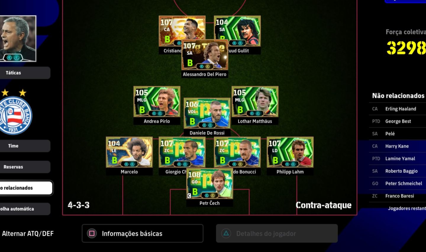 Conta no Efootbal full meta.