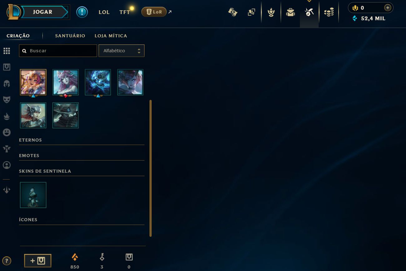 Contas League of Legends | Nivel 30 | Unraked | 50 a 60k EA