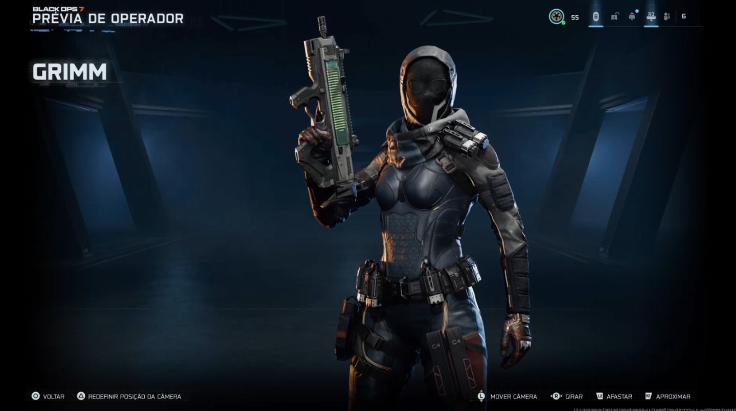 Contas Warzone BO7 com SINGULARITY + Nuke MP + LEVEL 55 Full Acesso