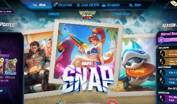 Conta Marvel Snap - Nível de Coleção 28.870